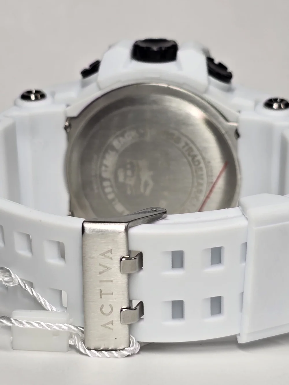 Activa Summit X Invicta Unisex Digital Watch 50mm. White/Red (ACW8082-016)